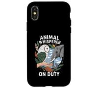 Animal Whisperer On Duty Wildlife Nature Lover Case for iPhone X/XS