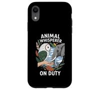 Animal Whisperer On Duty Wildlife Nature Lover Case for iPhone XR