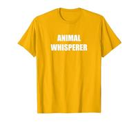Animal Whisperer T-Shirt, Men, Golden Yellow, XX-Large