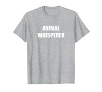 Animal Whisperer T-Shirt, Men, Heather Grey, XX-Large