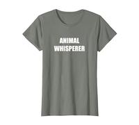 Animal Whisperer T-Shirt, Women, Olive Heather, XX-Large
