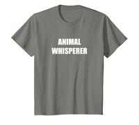 Animal Whisperer T-Shirt, Youth, Olive Heather, 2T