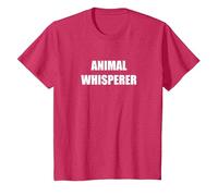 Animal Whisperer T-Shirt, Youth, Red Heather, X-Small