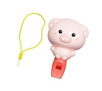 Animal Whistle Toy Sounding Toys Early Learning Musical Instrument Noise Makers for Kids Birthday Gifts- Pig