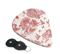 Animal Wilderness Bear Deer Guitar Plectrum 6-Piece Set For Acoustic Guitar, Electric Guitar, Bass, Ukulele - Thin, Medium And Thick