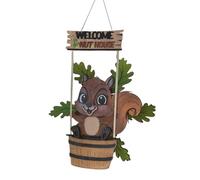 Animal Wind Spinner - Wooden Kinetics, Garden Wind Spinner with Animals, Sculpture with Rooster | Wooden Outdoor Decorative Piece, Art Moving Rotating, Use For Use For