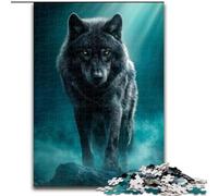 Animal Wolf 1000 Piece Jigsaw Puzzles for Teenagers Gifts, Classic Educational Games Beautiful Decoration (50x75cm)