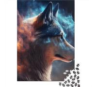 Animal Wolf 1000 Pieces Puzzles Wooden Puzzle for Teenager Funny Jigsaw Puzzles 1000pcs (75x50cm)