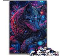 Animal Wolf Art Adult Puzzles 2000 Pieces, Brain Intelligence Challenge Addictive Toys Birthday Gifts for Age 14+ (70x100cm)