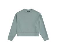 Animal Womens Active Crop Sweatshirt - Pale Green - M - Pale Green - 78% Polyester/16% Viscose/6% Elastane