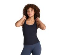 Animal Womens Active Ribbed Vest Top - Black - Black - 18 UK - 80% Polyester/20% Elastane