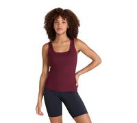 Animal Womens Active Ribbed Vest Top - Burgundy - Burgundy - 18 UK - 80% Polyester/20% Elastane