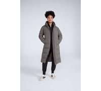 Animal Women's 'Cosi Cloud' Water Resistant Breathable Hood Thermal Tested Down Coat in Khaki | Size: 16 Animal Khaki 16