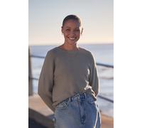 Animal Womens Cotton Textured Jumper - Green - Green - Size: M