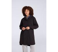 Animal Women's 'Eden' Lightweight Water Resistant Two Pockets Adjustable Waist Mac in Black | Size: 6 Animal Black 6