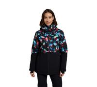 Animal Womens Edge Graphic Print Ski Jacket - Coral - 6 UK - Coral - 100% Mixed