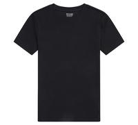 Animal Womens Evo Ribbed T-Shirt - Black - 8 UK - Black - 95% Organic Cotton/5% Elastane
