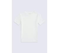 Animal Womens Evo Ribbed T-Shirt - White - 10 UK - White - 95% Organic Cotton/5% Elastane