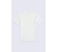 Animal Womens Evo Ribbed T-Shirt - White - 16 UK - White - 95% Organic Cotton/5% Elastane