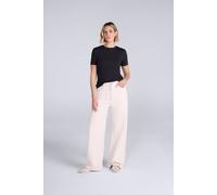 Animal Women's 'Evo' Soft Lightweight Casual Crew Neck Short Sleeve Ribbed T-Shirt in Black | Size: 10 Animal Black 10