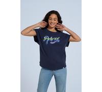 Animal Women's Holly Cotton Script T-Shirt Lightweight Summer Tee Top