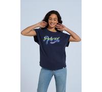 Animal Women's Holly Cotton Script T-Shirt Lightweight Summer Tee Top