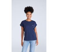 Animal Womens Holly Logo Organic T-Shirt - Dark Blue - 6 UK - Dark Blue