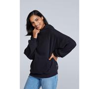 Animal Womens Idol Drop Shoulder Hoodie - Jet Black - Jet Black - 6 UK