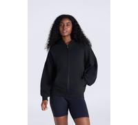 Animal Women's 'Idol' Soft 100% Cotton Casual Logo Comfortable Zip Through Hoodie in Black | Size: Large Animal Black L