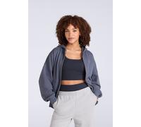 Animal Women's 'Idol' Soft 100% Cotton Casual Logo Comfortable Zip Through Hoodie in Blue | Size: Large Animal Blue L