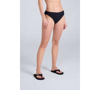 Animal Women's 'Iona' Soft Stretchy Quick Drying Comfy Crinkle Swim Bikini Bottoms in Jet Black | Size: 6 Animal Jet Black 6