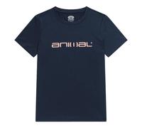 Animal Womens Latero Hybrid Swimming T-Shirt - Navy - 6 UK - Navy - 73% Recycled Polyester/15% Polyester/12% Elastane