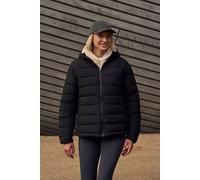 Animal Women's 'Light Cloud Cosi' Water Resistant Zipped Pockets Cosy Padded Jacket in Jet Black | Size: 6 Animal Jet Black 6