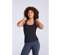 Animal Women's Lightweight Soft Comfortable Quick Dry Stretchy Active Ribbed Vest in Black | Size: 14 Animal Black 14