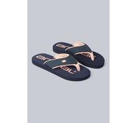 Animal Marti Womens Flip-Flops - Lightweight Slip-on Sandals with Comfortable EVA Sole - Spring Summer Casual, Beach, Pool, Swimming & Walking Navy Adult Shoe Size 5