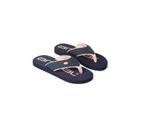 Animal Women's 'Marti' Cushioned Lightweight Flip-Flops Soft Casual Slip On Slippers in Navy | Size: 6 Animal Navy 6