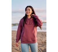 Animal Women's Maya Hoodie Sweatshirt Gym Training Cotton Pullover in Burgundy | Size: 6 Animal Burgundy 6