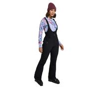Animal Womens Powder Bib Front Ski Trousers - Black - 14 UK - Black - 100% Mixed