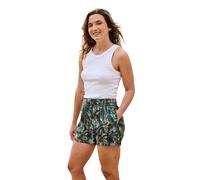 Animal Womens Sand Dune Recycled Printed Shorts - Khaki Brown - Khaki Brown - 6 UK