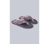Animal Women's Swish All Over Printed Flip Flop in Grey | Size: 7 Animal Grey 7
