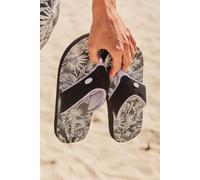 Animal Women's Swish All Over Printed Flip Flop in Lilac | Size: 4 Animal Lilac 4