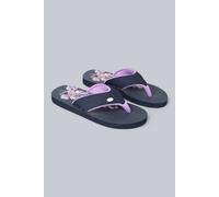 Animal Swish Womens AOP Flip Flops - Slip-on, Lightweight Sandals with Soft padded upper straps - For Autumn, Winter, Beach & Outdoors Light Purple Adult Shoe Size 5