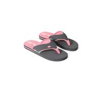 Animal Womens Swish Contrast Recycled Flip Flops - Charcoal - Charcoal - 5 UK