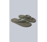 Animal Womens Swish Recycled Flip Flops - Dark Khaki - Dark Khaki - 6 UK