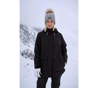 Animal Tignes Womens Snow Jacket - Black - Black - Size: 16