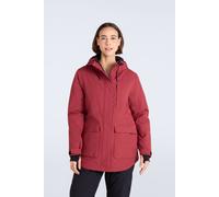 Animal Women's 'Tignes' Waterproof Breathable Thermal Tested Warm Cosy Snow Jacket in Red | Size: 18 Animal Red 18