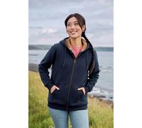 Animal Womens Zuri Organic Hoodie - Navy - Navy - 6 UK - 100% Mixed