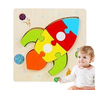 Animal Wood Puzzle for Kids | Educational Puzzle Toy,Multifunctional Learning Animal, Early Learning Toy for Kids 4-6