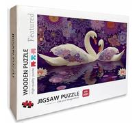Animal Wooden Jigsaw Puzzles 30x20in, Flower Jigsaw Puzzles 1000 Pieces for Adults with Box, Educational Challenging Game, Back Lettering Easy to Distinguish, Summer Gifts, Beautiful Decor, C-4793