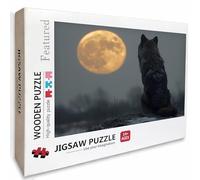Animal Wooden Jigsaw Puzzles 99x70cm, Sun Jigsaw Puzzles 2000 Piece for Adults with Box, Educational Challenging Game, Gifts for Teens, Back Lettering Easy to Distinguish, Beautiful Decoration, 6-2388